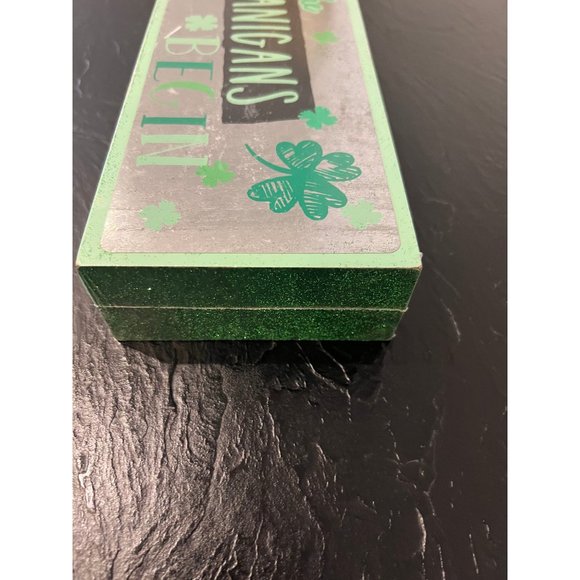 Freestanding Sign Bullseye Playground "Let the Shenanigans Begin" - Picture 3 of 3